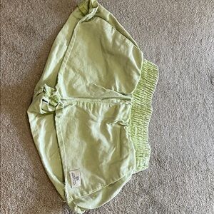 Light Green Jean Shorts